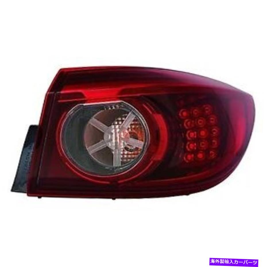 USテールライト 14-16 3のための交換用テールライトアセンブリ（助手席側アウター）MA2805114C Replacement Tail Light Assembly for 14-16 3 (Passenger Side Outer) MA2805114C【並行輸入品】｜Us Custom Parts Shop USDM