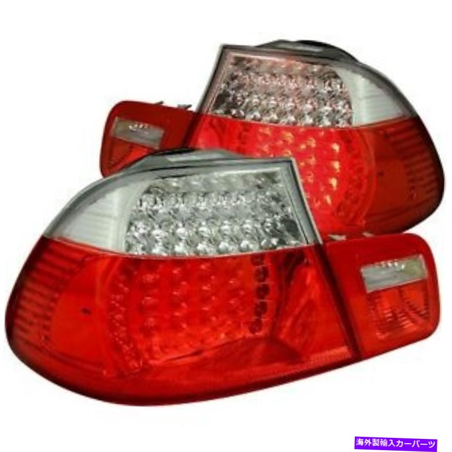 USテールライト Anzo USA 1054799赤/クリアLEDテールライトアセンブリ Anzo USA 1054799 Red/Clear LED Tail Light Assembly【並行輸入品】