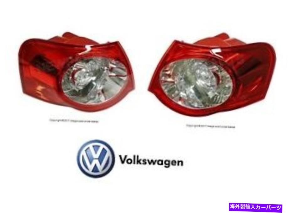 USテールライト Passatワゴンペアの2右&左外側テールライトアセンブリ純正 For Passat Wagon Pair Set of 2 Right & Left Outer Tail Light Assemblies Genuine【並行輸入品】