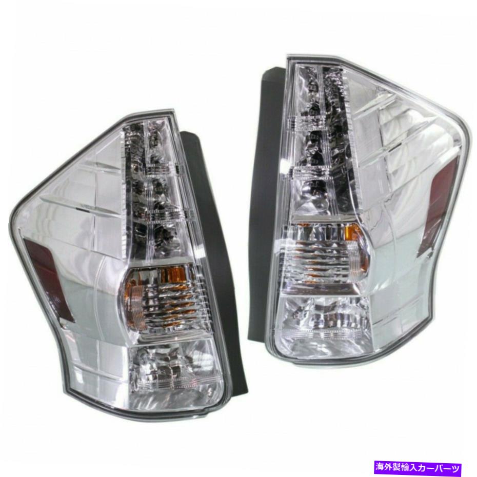 USテールライト 2012-2014トヨタプリウスVテールライトドライバー旅客対Capa Fits 2012-2014 Toyota Prius v Tail Light Driver Passenger Pair CAPA【並行輸入品】