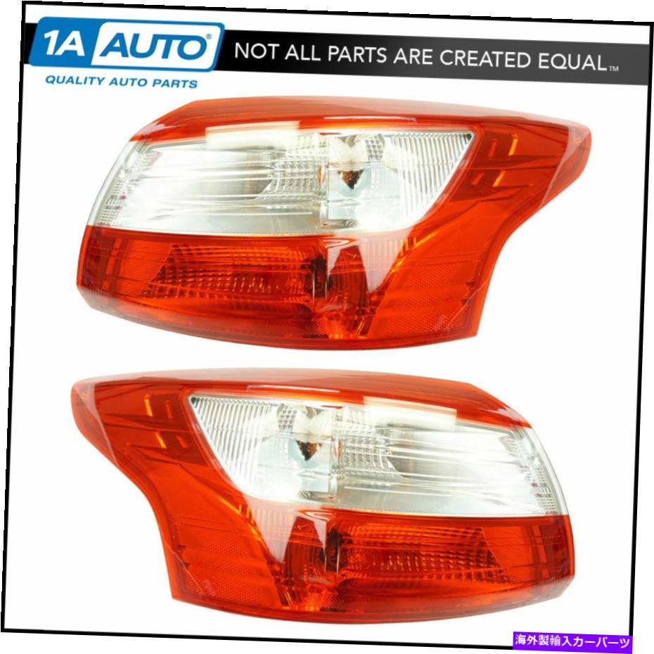 USテールライト テールライトランプアセンブリLR RRセット12-14フォードフォーカスブランド新品 Tail Light Lamp Assembly LR RR Set of 2 Pair for 12-14 Ford Focus Brand New【並行輸入品】