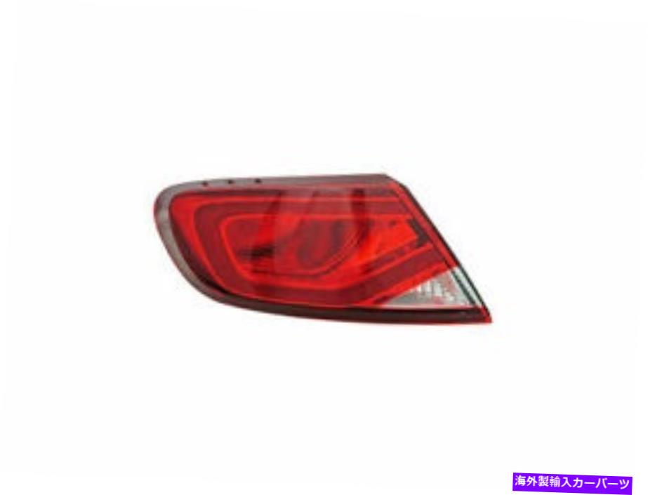 USテールライト 2015-2017 Chrysler 200 2016 K381Yのための左 - ドライバ側テールライトアセンブリ Left - Driver Side Tail Light Assembly For 2015-2017 Chrysler 200 2016 K381YS【並行輸入品】