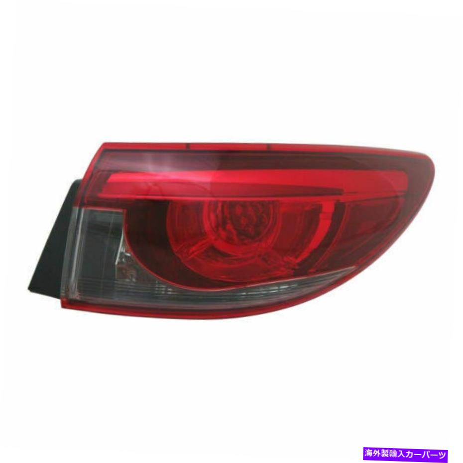 USテールライト P.FITS P.FITSのためのP.FITS 2016 2017リアテールライトW / LED右助手席側 P.FITS FOR MAZDA 6 SEDAN 2016 2017 REAR TAIL LIGHT W/LED RIGHT PASSENGER SIDE【並行輸入品】｜Us Custom Parts Shop USDM