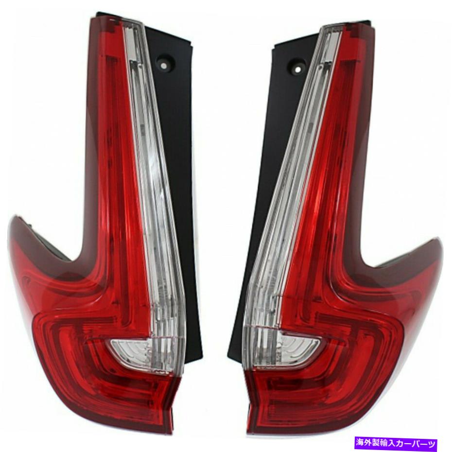 USテールライト ホンダCR-Vテールライト2017年2018 2018 2019ドライバー旅客対ドットw /球根 For Honda CR-V Tail Light 2017 2018 2019 Driver Passenger Pair DOT w/Bulbs【並行輸入品】