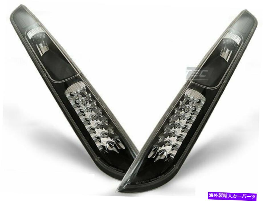 USテールライト フォードフォーカスのテールライトMK2 2 II C307 04-08ハッチバックブラックLED WW Freeship U Tail Lights for Ford FOCUS MK2 2 II C307 04-08 Hatchback Black LED WW FreeShip U【並行輸入品】