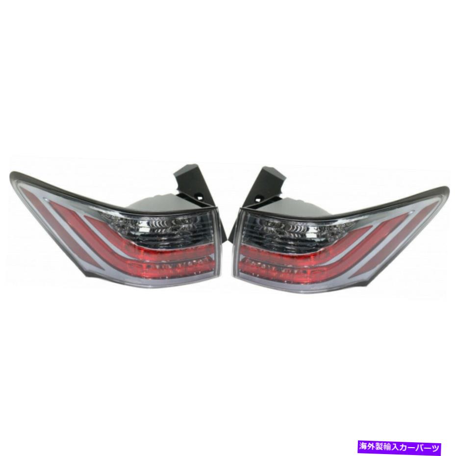 USテールライト LEXUS C-T200Hテールライトユニット2011 12 13 2014ペアLHおよびRH側LX2804106 For Lexus C-T200h Tail Light Unit 2011 12 13 2014 Pair LH and RH Side LX2804106【並行輸入品】|Us Custom Parts Shop USDM
