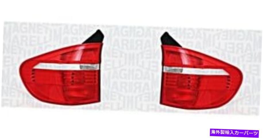 USテールライト BMW X5 E70 2007-2010 LEDテールライトリアランプ左+右マレリOEM BMW X5 E70 2007-2010 LED Tail Light Rear Lamp LEFT+RIGHT Magneti Marelli OEM【並行輸入品】