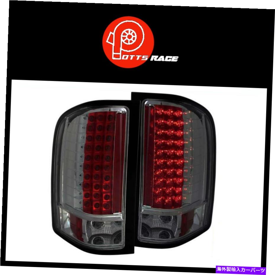 USテールライト Anzo 311159フィット07-13 Chevy Silverado 1500 L.E.Dペアテールライトスモーク Anzo 311159 Fits 07-13 Chevy Silverado 1500 L.E.D Pair Tail Lights Smoke【並行輸入品】