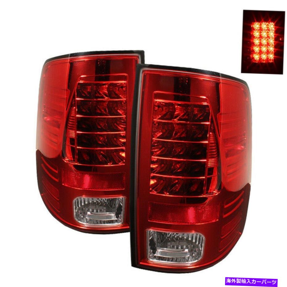 USテールライト スパイダー - 白熱RAMモデル赤クリアLEDテールライト5017567 Spyder -Select Incandescent Ram Models Red Clear LED Tail Lights 5017567【並行輸入品】