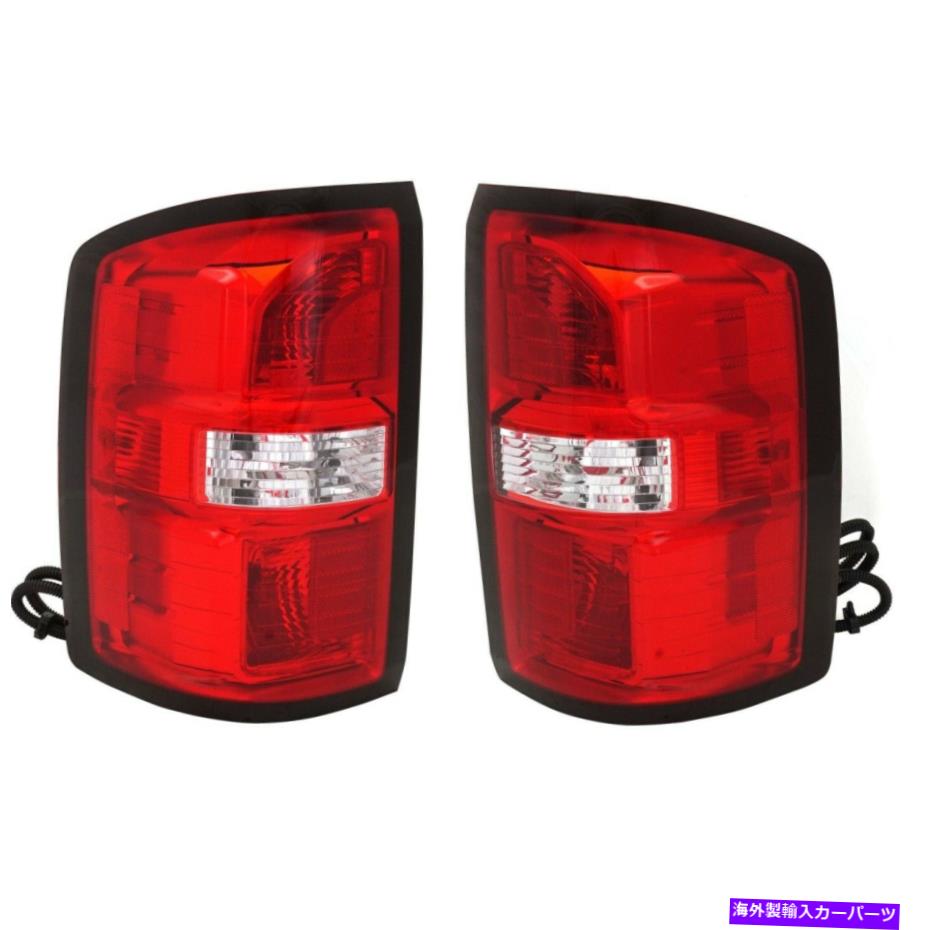 USテールライト 84288725、GMC Sierra 1500トラック用カーパドライバー＆旅客サイドLH RH 84288725, 84288724 CAPA Driver & Passenger Side LH RH for GMC Sierra 1500 Truck【並行輸入品】