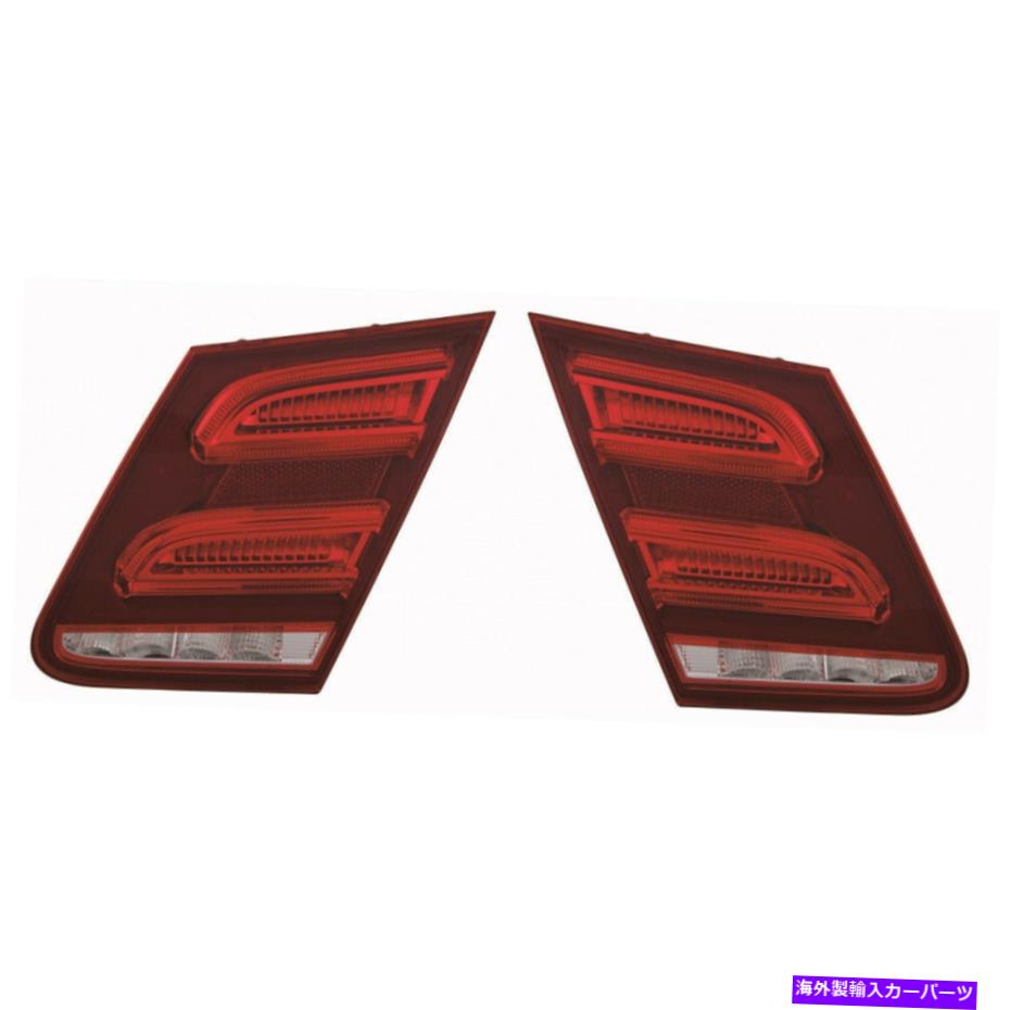 USテールライト メルセデスベンツEクラス/ E63 AMGインナーテールライト2014ペアRHとLH側 For Mercedes-Benz E-Class/E63 AMG Inner Tail Light 2014 Pair RH and LH Side【並行輸入品】