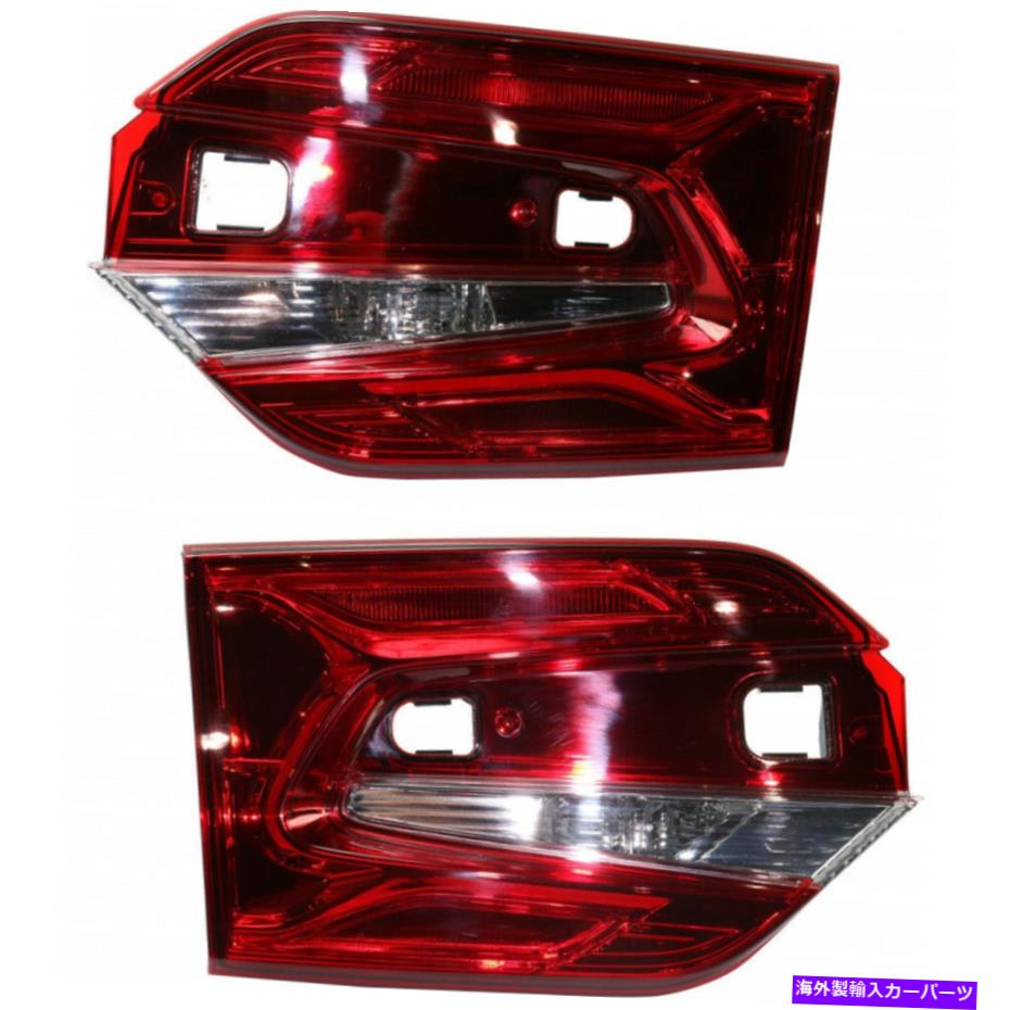 USテールライト ホンダオデッセイテールライト2018 2019 2019 2020内部RH＆LHペア/セットLED HO2802117 For Honda Odyssey Tail Light 2018 2019 2020 Inner RH & LH Pair/Set LED HO2802117【並行輸入品】