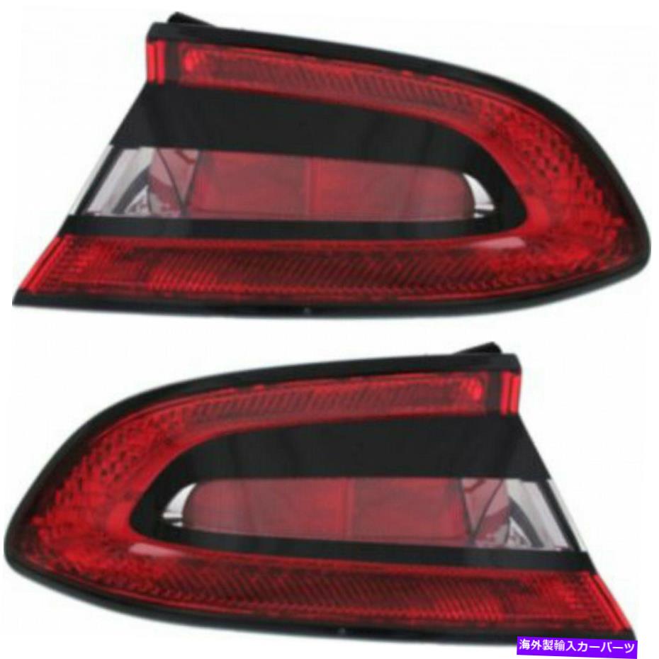 USテールライト 2013-2016 Dodge Dart Pair Rout Tail LightsドライバとRH-BULBSを含む Fits 2013-2016 Dodge Dart Pair Rear Tail Lights Driver and RH-Bulbs Incl.【並行輸入品】|Us Custom Parts Shop USDM