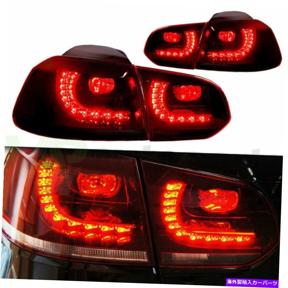 USテールライト Taillightsは2010-2014フォルクスワーゲンゴルフ6 MK6テールライトリアランプアセンブリ Taillights Fits 2010-2014 Volkswagen Golf 6 MK6 Tail Light Rear Lamps Assembly【並行輸入品】|Us Custom Parts Shop USDM