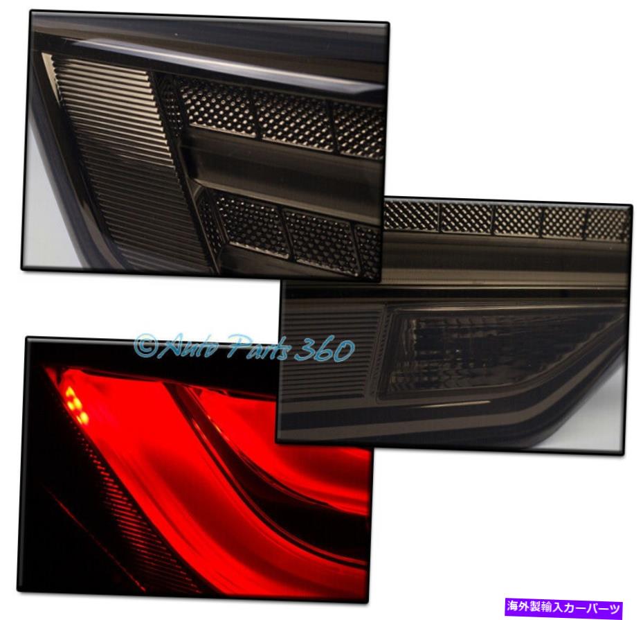 USテールライト 14-16トヨタハイランダーミッドサイズSUV LED G1テールブレーキライトリアランプスモーク 14-16 TOYOTA HIGHLANDER MID-SIZE SUV LED G1 TAIL BRAKE LIGHTS REAR LAMPS SMOKE【並行輸入品】