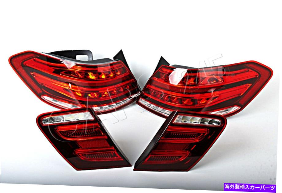 USテールライト テールライトリアランプセット4個入りメルセデスW212 2013-16 FaceLift Tail Lights Rear Lamps SET 4pcs Fits MERCEDES W212 2013-16 Facelift【並行輸入品】
