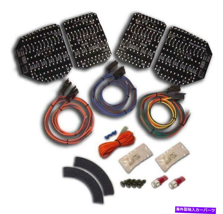 USテールライト 1986-92シボレーカマロシーケンシャルLEDテールライトキット 1986-92 Chevrolet Camaro Sequential LED Tail Light Kit【並行輸入品】