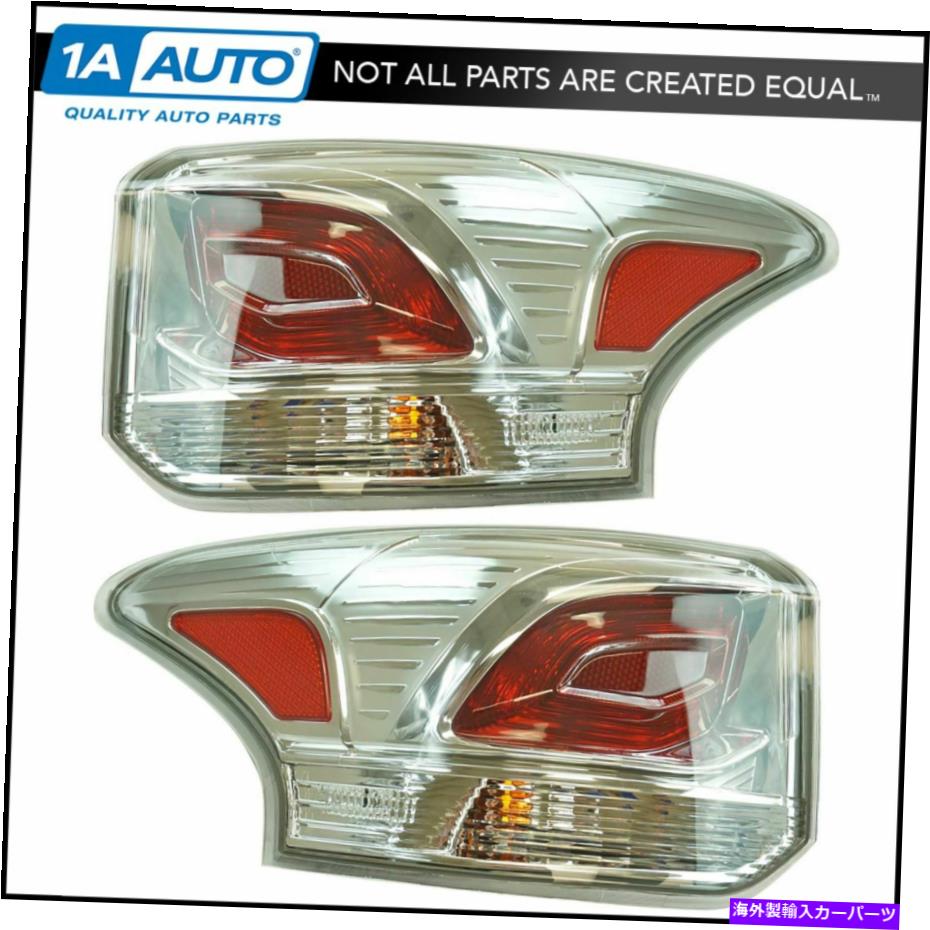USテールライト アウトランダーのための2つのペアの外側のパネルの取り付けテールライトランプLH RHセット Outer Quarter Panel Mounted Tail Light Lamp LH RH Set of 2 Pair for Outlander【並行輸入品】