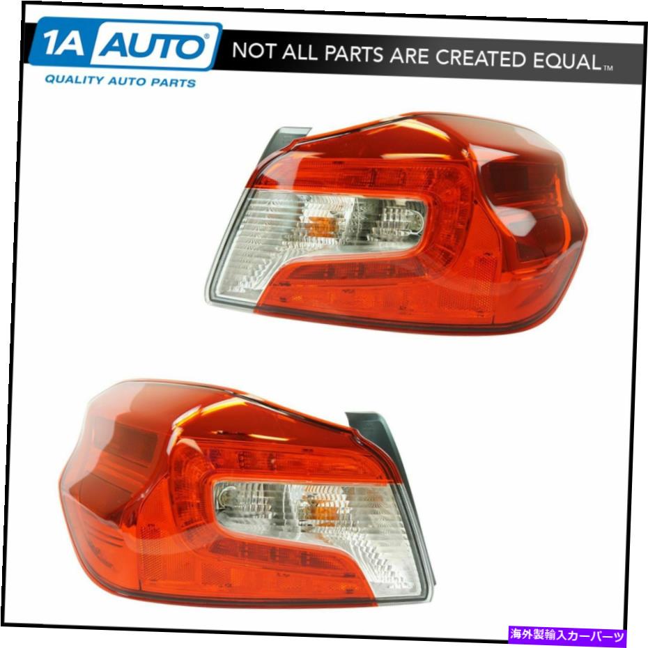 USテールライト テールライトランプアセンブリLH RH RH SUBARU WRXブランドのための2ペアのセット Tail Light Lamp Assembly LH RH Set of 2 Pair for Subaru WRX Brand New【並行輸入品】|Us Custom Parts Shop USDM