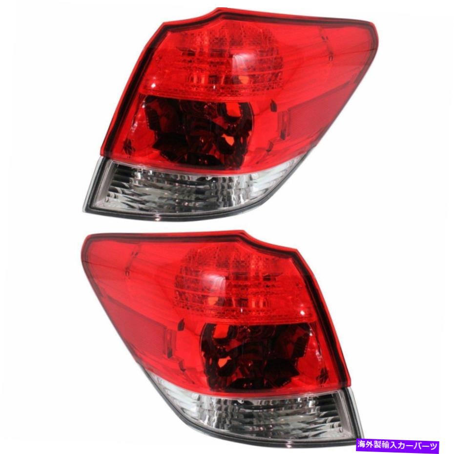USテールライト 2010-2013 Subaru Outback SU2805105のための新しい後部LH&RhテールライトSU2805105 NEW REAR LH & RH TAIL LIGHTS FOR 2010-2013 SUBARU OUTBACK SU2804105 SU2805105【並行輸入品】