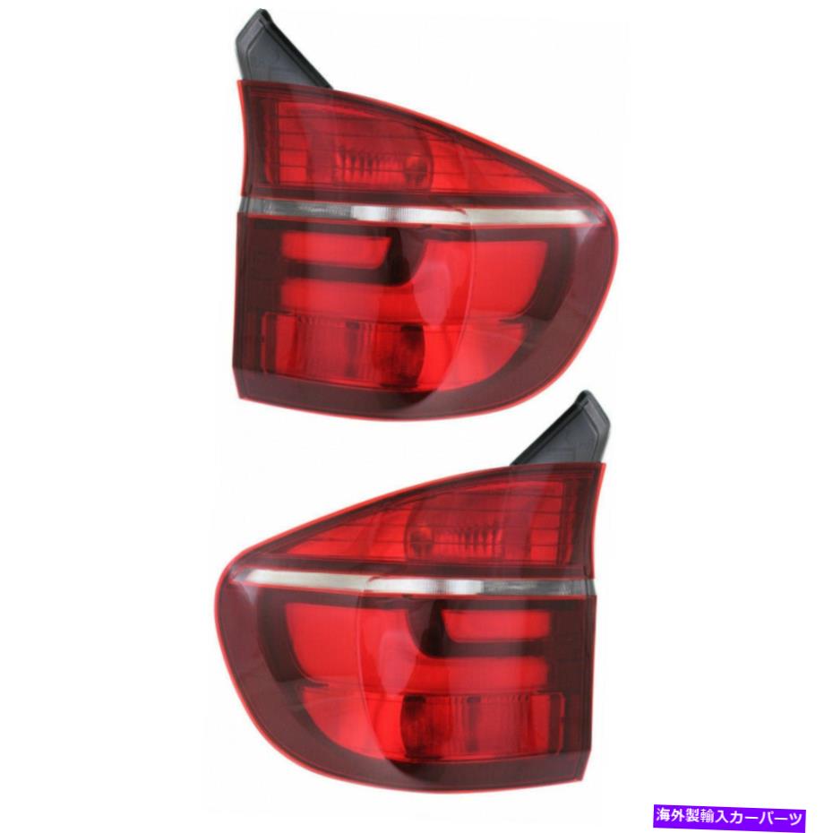 USテールライト BMW X5 E70テールライト2011 2012 2013ペアLHとRHサイドアウターBM2804107 Fits BMW X5 E70 Tail Light 2011 2012 2013 Pair LH and RH Side Outer BM2804107【並行輸入品】｜Us Custom Parts Shop USDM