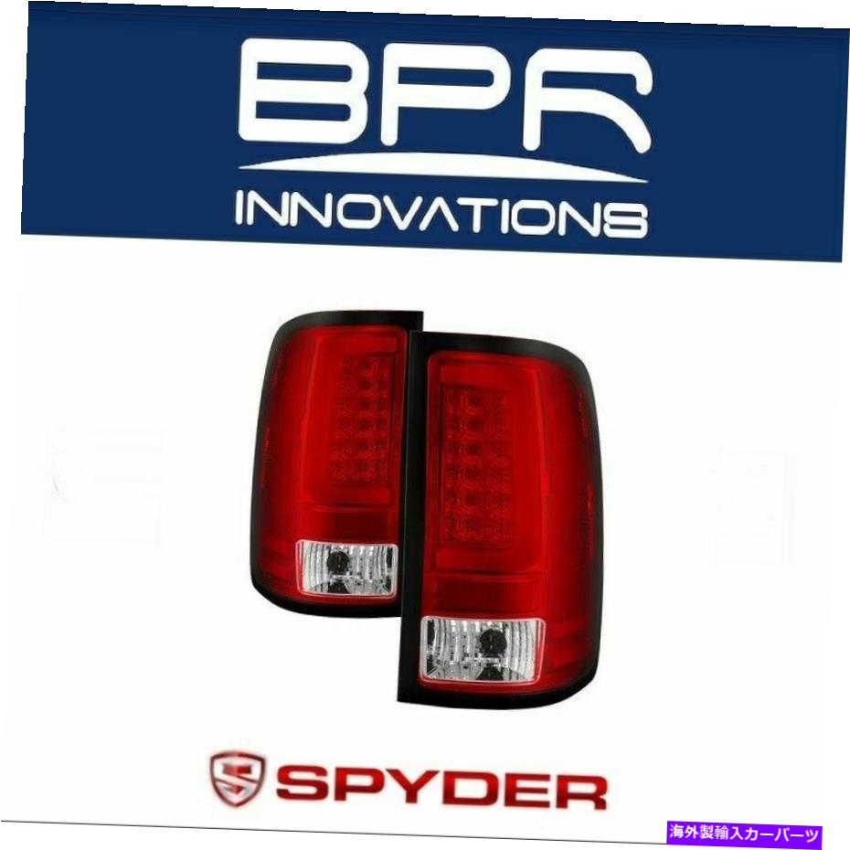 USテールライト スパイダーライトバー赤クリアLEDテールライト07 - 13 GMC Sierra 1500 - 5084767 Spyder Light Bar Red Clear LED Tail Light for 07 - 13 GMC Sierra 1500 - 5084767【並行輸入品】