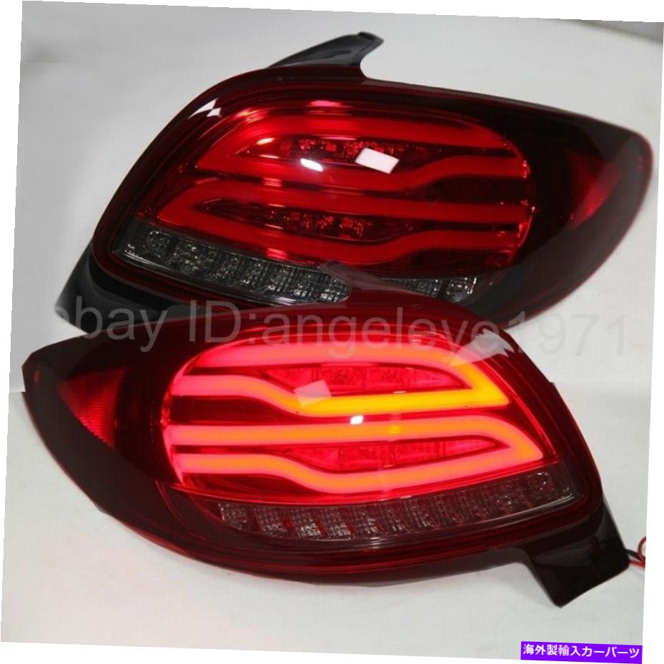 USテールライト Peugeot 206 LEDテールランプ1998から2004年の赤いブラックWhのためのLEDのテールライト LED taillights For PEUGEOT 206 LED Tail Lamps 1998 to 2004 year red black WH【並行輸入品】