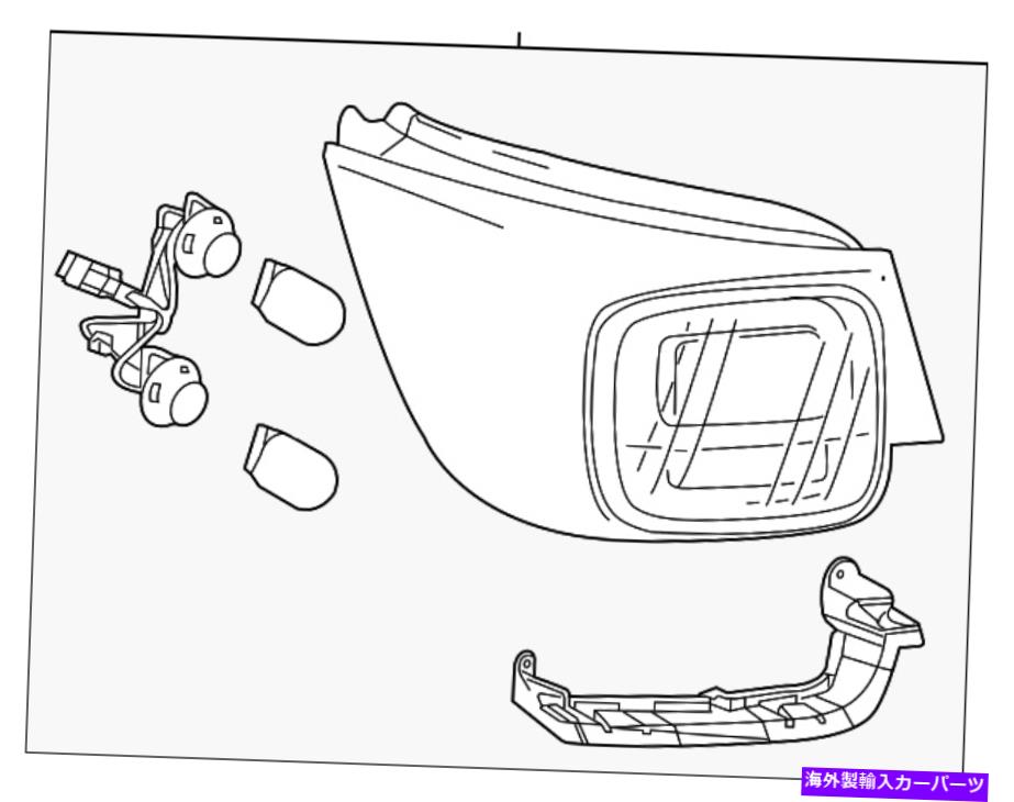 USテールライト 純正GMテールランプアセンブリ23294318 Genuine GM Tail Lamp Assembly 23294318【並行輸入品】