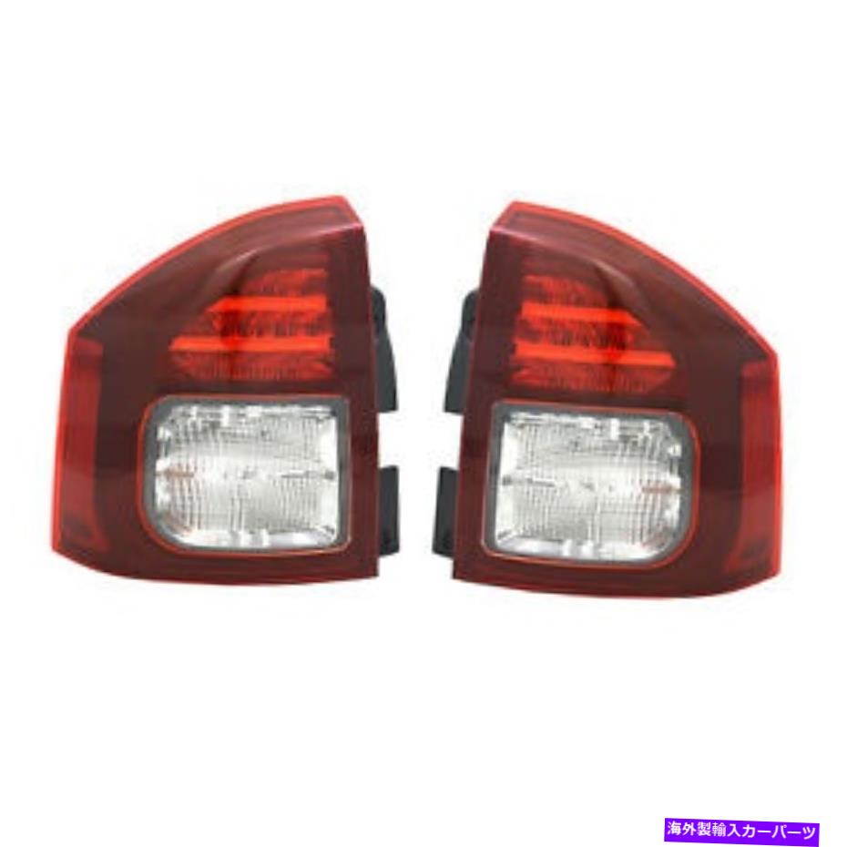 USテールライト LEDテールライトフィットジープコンパス2015 2014 CH2801204 CH2800204 NEW PAIR OF LED TAIL LIGHTS FIT JEEP COMPASS 2015 2014 CH2801204 CH2800204【並行輸入品】｜Us Custom Parts Shop USDM 64,370円