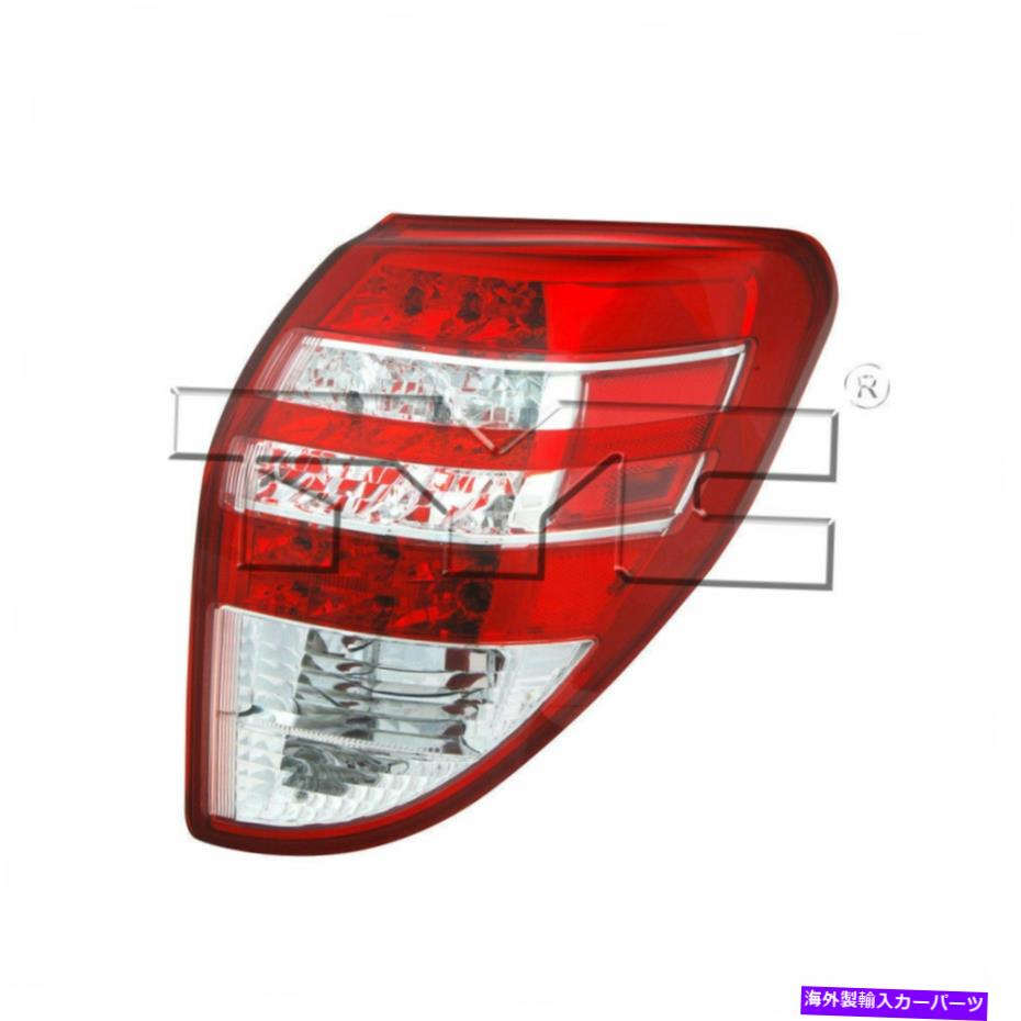 USテールライト TYC 11-6307-01-9 CAPA認定テールライトアセンブリ09-12トヨタRAV4 TYC 11-6307-01-9 CAPA Certified Tail Light Assembly For 09-12 Toyota RAV4【並行輸入品】