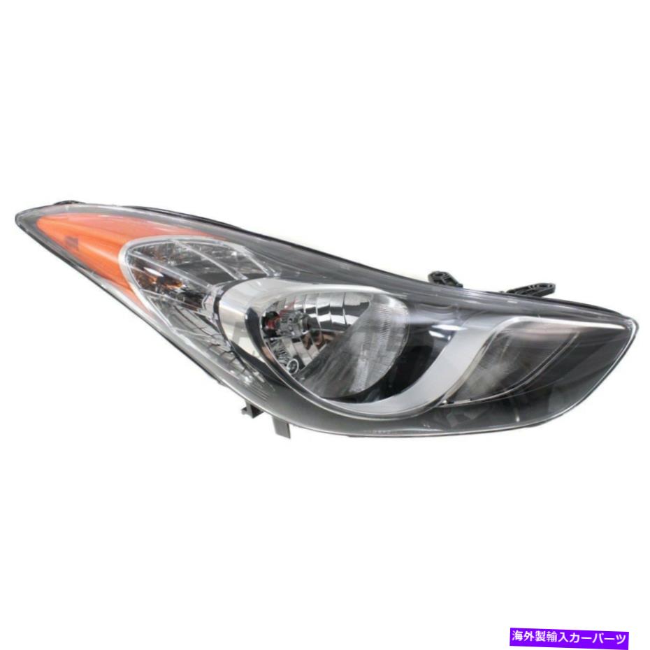 USテールライト 2012-2017 Hyundai Elantra HY2503164Cのための新しい右ハロゲンヘッドランプアセンブリ NEW RIGHT HALOGEN HEAD LAMP ASSEMBLY FOR 2012-2017 HYUNDAI ELANTRA HY2503164C【並行輸入品】|Us Custom Parts Shop USDM