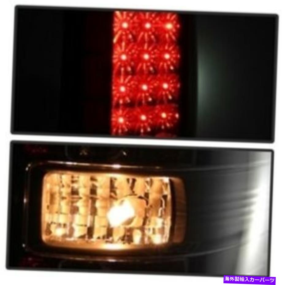 USテールライト スパイダーの自動LEDテールライト - 黒の煙 Spyder Auto LED Tail Lights - Black Smoke【並行輸入品】