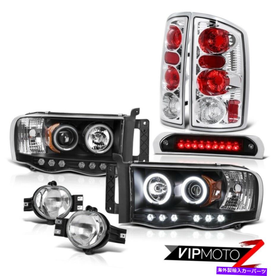 USテールライト 2002-2005 RAMマグナムヘッドライトリバースブレーキランプ透明フォグハイブレーキストップLED 2002-2005 Ram Magnum Headlight Reverse Brake Lamp Clear Fog High Brake Stop LED【並行輸入品】