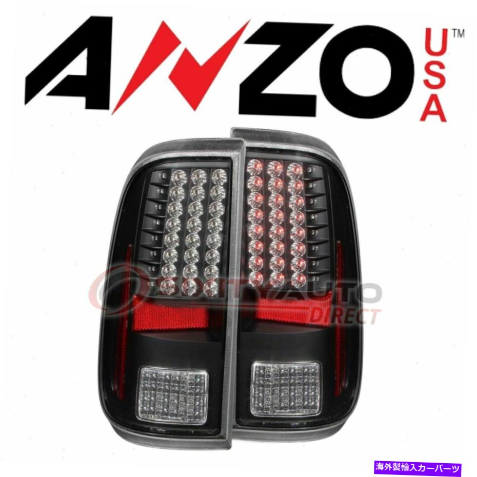 USテールライト 電気照明体のためのテールライトセット電気照明ボディの外観HJ AnzoUSA 311127 Tail Light Set for Electrical Lighting Body Exterior hj【並行輸入品】