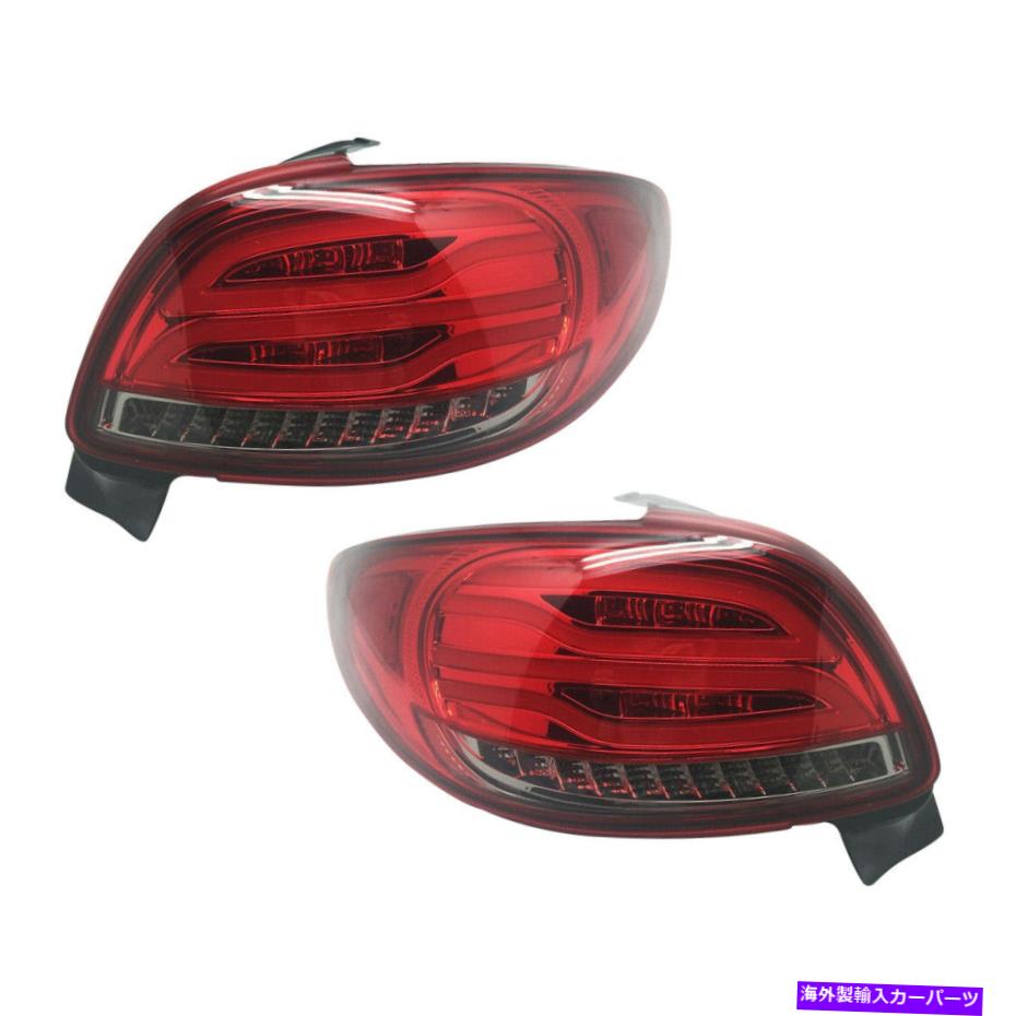 USテールライト ペアR + L LEDライトブレーキターンシグナルストップテールランプフィット206 98-10 Pair R+L LED Light Brake Turn Signal Stop Tail Lamp Fit for Peugeot 206 98-10【並行輸入品】