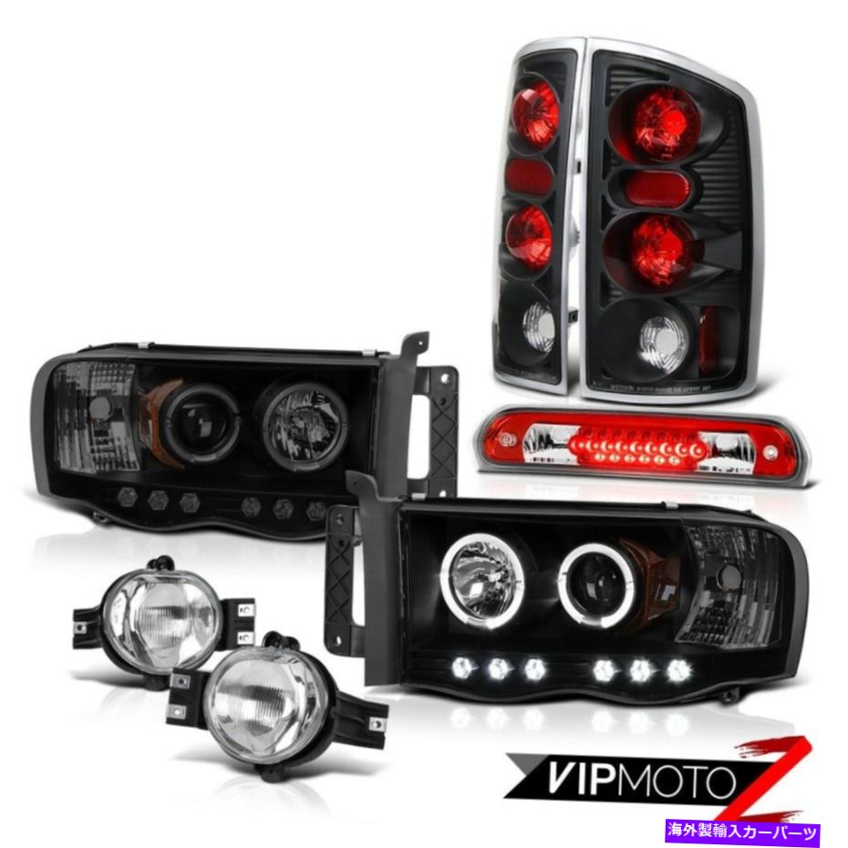 USテールライト 02-05 RAM SRT-10ヘッドライトプロジェクターLEDテールブレーキライトバンパーフォグ3RD貨物 02-05 Ram SRT-10 Headlights Projector LED Tail Brake Lights Bumper Fog 3rd Cargo【並行輸入品】