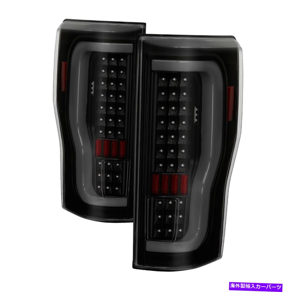 USテールライト Spyder Auto 9041617 xTune LEDテールライトは17-18 F-250スーパーデューティにフィット Spyder Auto 9041617 XTune LED Tail Lights Fits 17-18 F-250 Super Duty【並行輸入品】