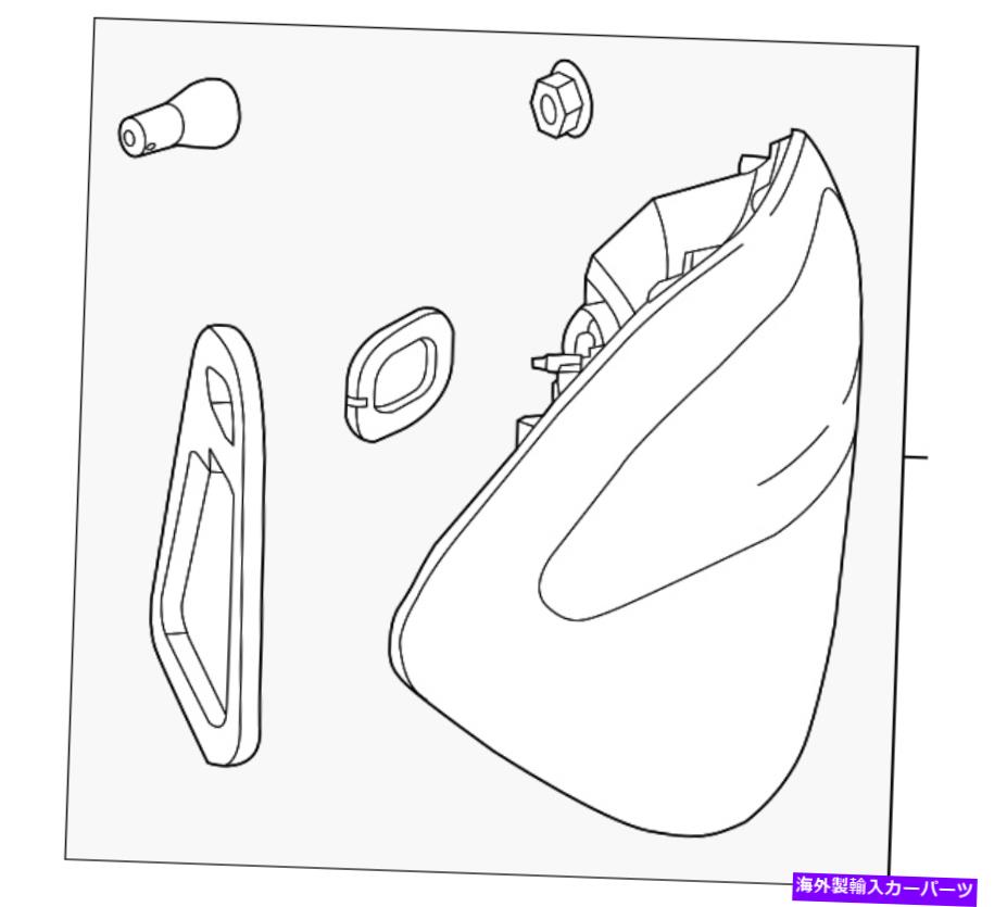 USテールライト 本物のメルセデスベンツテールランプアセンブリ166-906-04-02 Genuine Mercedes-Benz Tail Lamp Assembly 166-906-04-02【並行輸入品】