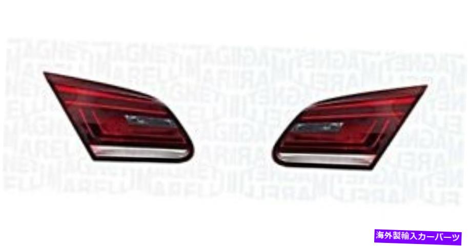 USテールライト VW CC 358 3C8945308Q 3C8945307P Magneti MarelliのためのインナーリアライトペアLED Inner Rear Light Pair LED For VW Cc 358 3C8945308Q 3C8945307P MAGNETI MARELLI【並行輸入品】