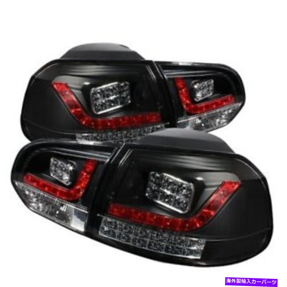 USテールライト スパイダーオートLED TaillightsブラックALT-YD-VG10-LED-BK Spyder Auto LED TAILLIGHTS BLACK ALT-YD-VG10-LED-BK【並行輸入品】