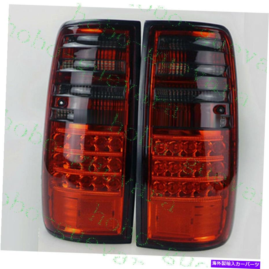 USテールライト Toyota Landcruiserのための2倍の黒＆赤の後部LH＆RHテールライトLED 4500 LC80 1991-97 2X Black&Red Rear LH&RH Tail Light LED For Toyota LandCruiser 4500 Lc80 1991-97【並行輸入品】｜Us Custom Parts Shop USDM 65,163円