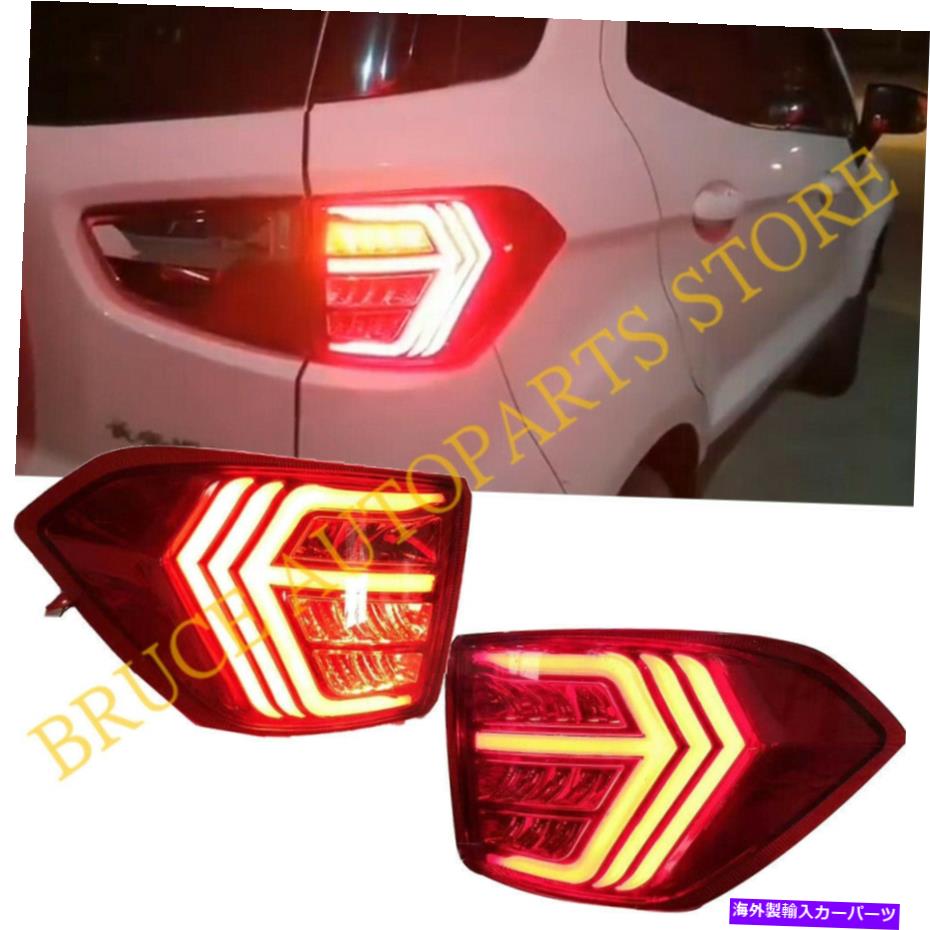 USテールライト LH + RH外側LEDリアランプTaillightsアップグレードフォードEcosport 2013-2020を探す LH+RH Outside LED Rear Lamps Taillights Upgrade Look For Ford Ecosport 2013-2020【並行輸入品】｜Us Custom Parts Shop USDM