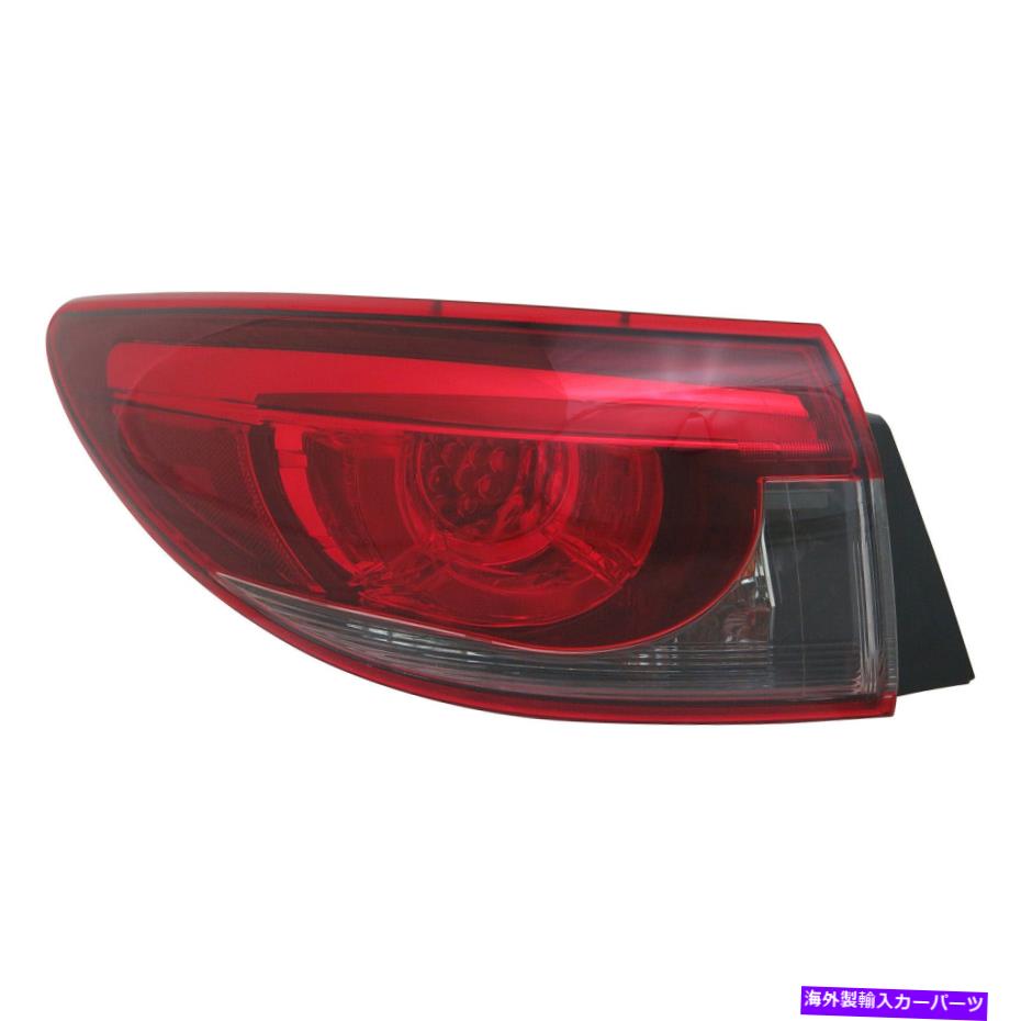 USテールライト テールライトアセンブリ - CAPA認証TYC 11-6836-00-9フィット16-17マツダ6 Tail Light Assembly-Capa Certified TYC 11-6836-00-9 fits 16-17 Mazda 6【並行輸入品】|Us Custom Parts Shop USDM