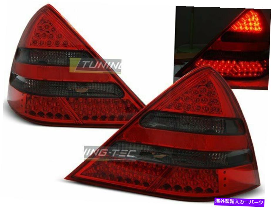 USテールライト メルセデスのテールライトR170 SLK 96-04赤い煙LED Worldwide Freeship US LDME Tail Lights for Mercedes R170 SLK 96-04 Red Smoke LED WorldWide FreeShip US LDME【並行輸入品】