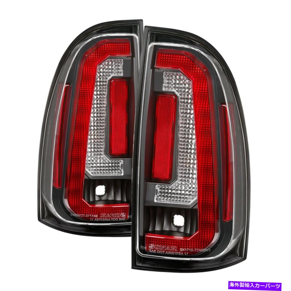 USテールライト Spyder Auto 5085467 LEDテールライトはTacoma 05-15に収まります Spyder Auto 5085467 LED Tail Lights Fits 05-15 Tacoma【並行輸入品】
