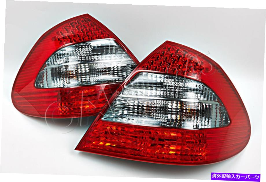 USテールライト メルセデスEクラスW211セダンAvantgarde 2006-09 Facelift LEDテールライト対OEM MERCEDES E Class W211 Sedan Avantgarde 2006-09 Facelift LED Tail Lights PAIR OEM【並行輸入品】