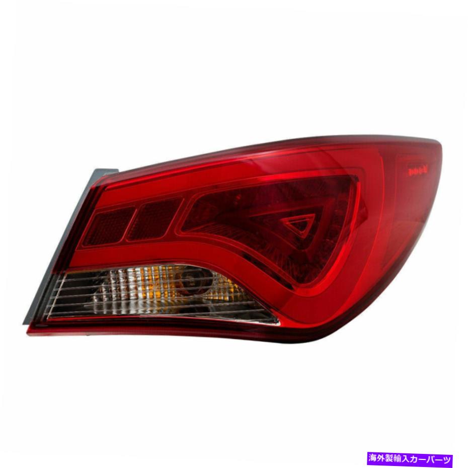 USテールライト 右RH TaillampアセンブリLEDタイプ外側フィット2014年平成2014年代代ソナタ Right RH Taillamp Assembly LED Type Outer On Body fits 2011 2014 Hyundai Sonata【並行輸入品】
