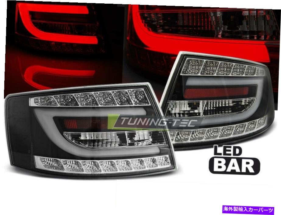 USテールライト Takavalot Varten Audi A6 4F C6セダン04-08 MUTIA LED 6ピン6ピンLDAUB9WL Xino US Takavalot varten AUDI A6 4F C6 Sedan 04-08 Musta LED 6 PIN 6PIN LDAUB9WL XINO US【並行輸入品】
