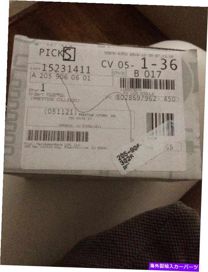 USテールライト メルセデスベンツC300 C350 OEM部品LEDヘッドライトA2059060601 Mercedes Benz C300 C350 OEM Parts LED Headlight A2059060601【並行輸入品】