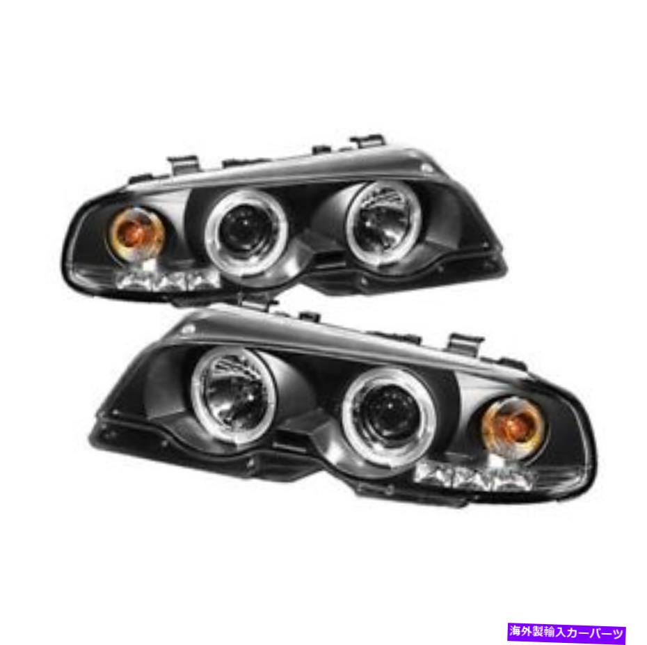 USテールライト Spyder 5008923 Halo Projectorヘッドライトブラック2001-2006 BMW M3 2PC新しい Spyder 5008923 Halo Projector Headlights Black For 2001-2006 BMW M3 2pc NEW【並行輸入品】